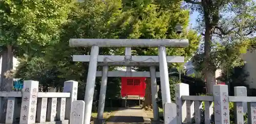 三谷稲荷神社の鳥居