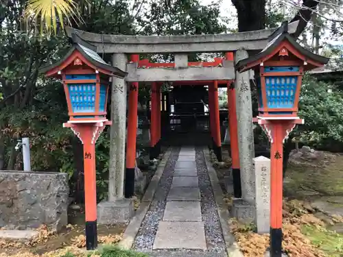 九所御霊天神社の鳥居