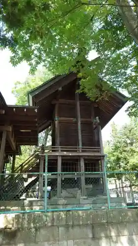 西根神社の本殿