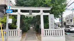 越谷香取神社の鳥居