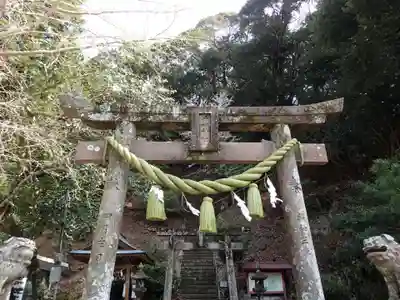 行相神社の鳥居