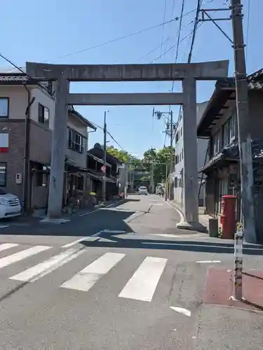 若宮神明社の鳥居