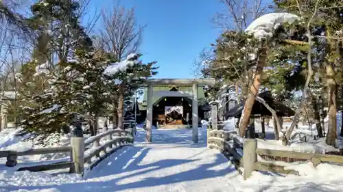 上川神社頓宮の鳥居