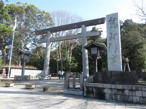 鹿島神宮の鳥居