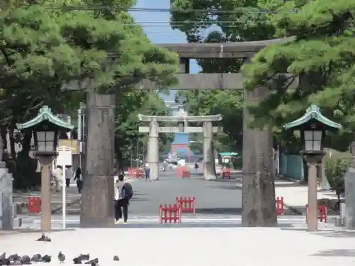 筥崎宮の鳥居