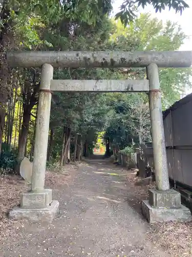 久伊豆神社の鳥居