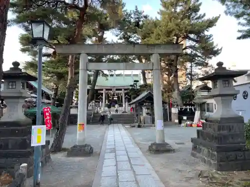 松原神社の鳥居