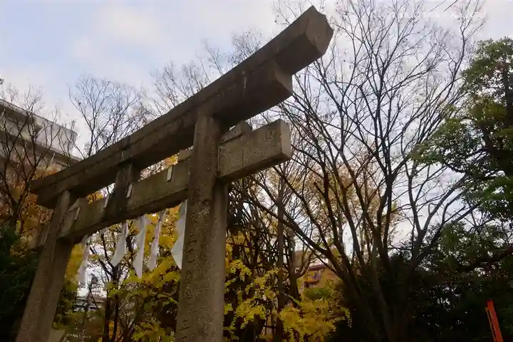 稲毛神社の鳥居