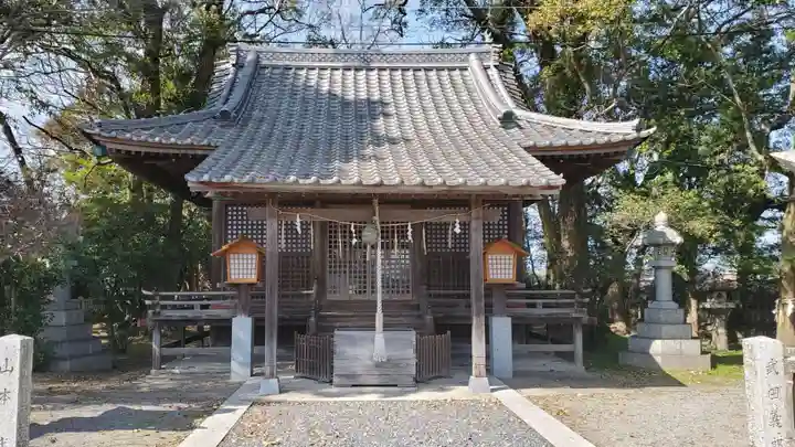 中津神社の本殿・本堂