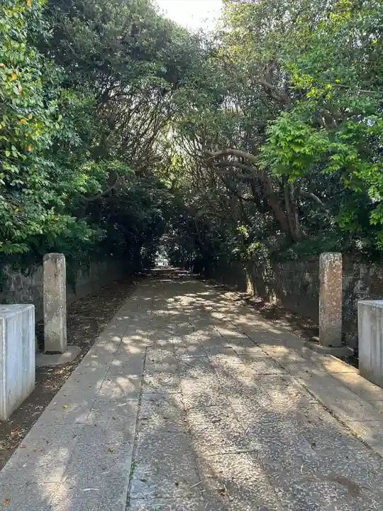 酒列磯前神社の自然