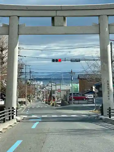 日吉大社の鳥居