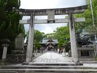 本渡諏訪神社の鳥居