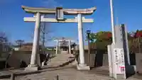 栗木御嶽神社の鳥居