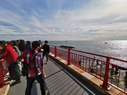 江島神社の景色