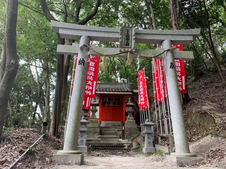 星田妙見宮の末社・摂社