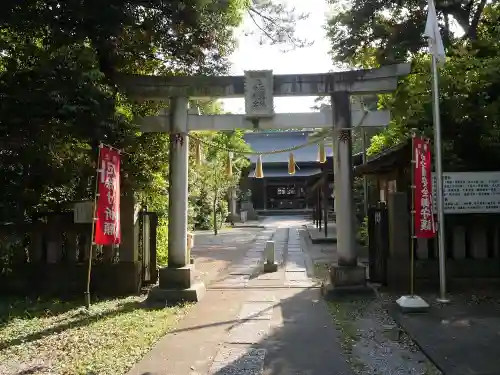 忍　諏訪神社・東照宮　の鳥居