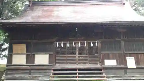 東川神社の本殿