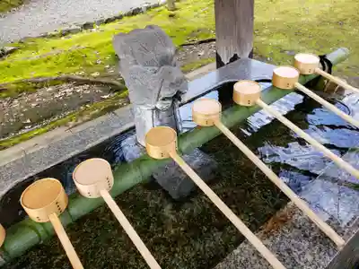 足羽神社の手水舎