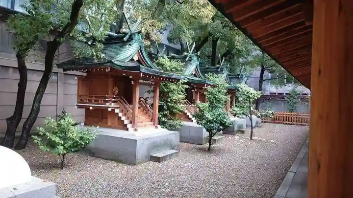 坐摩神社の末社・摂社