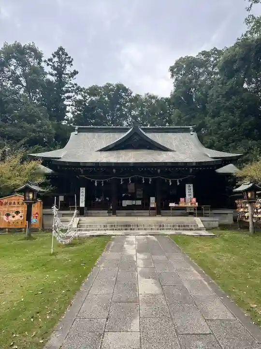 朝日森天満宮の本殿・本堂