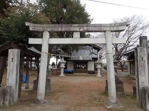 熊野神社の鳥居