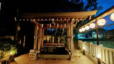 検見川神社の手水舎