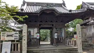 法心寺の山門・神門