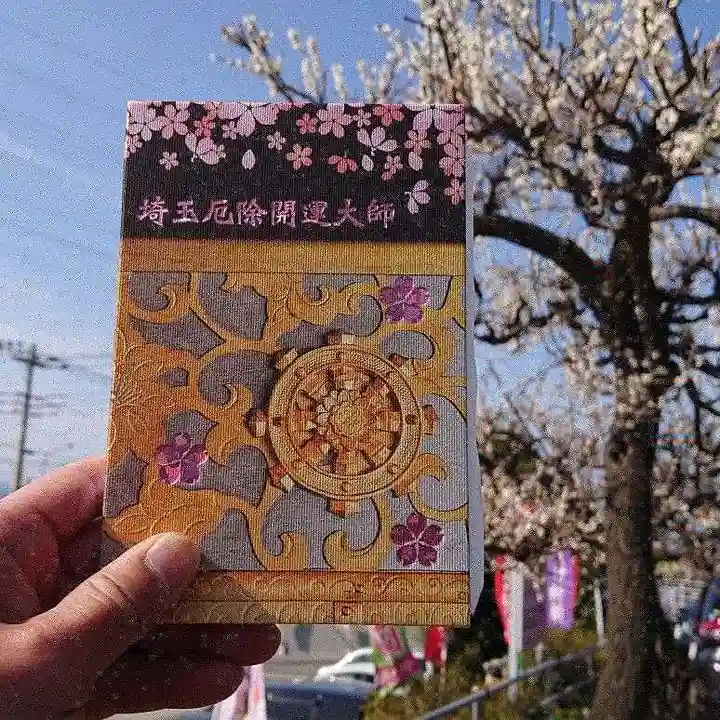 埼玉厄除け開運大師・龍泉寺(切り絵御朱印発祥の寺)の御朱印帳