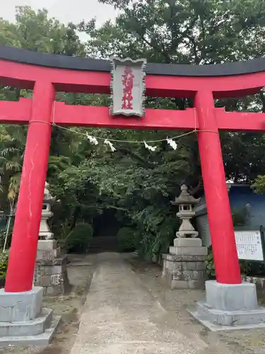 大稲荷神社の鳥居