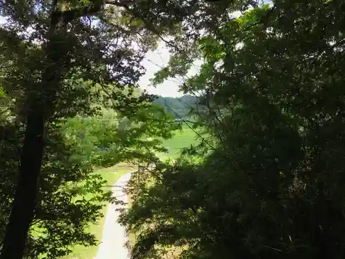 熊野神社の景色