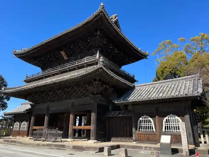 大樹寺(松安院大樹寺)の山門・神門
