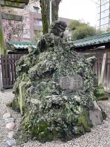 牛嶋神社の狛犬