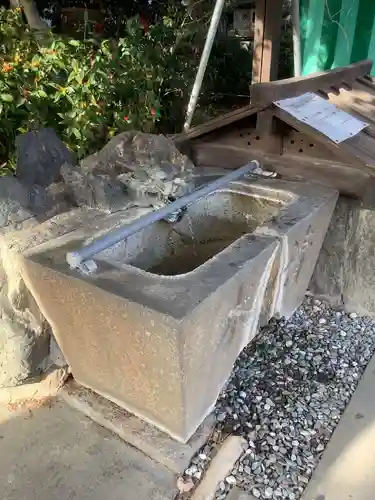 北野天神社の手水舎