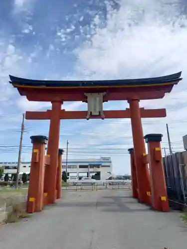 海神社の鳥居