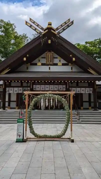 新琴似神社の本殿・本堂