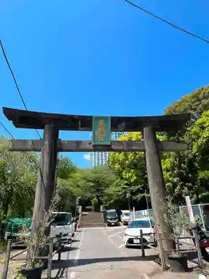 芝東照宮の鳥居