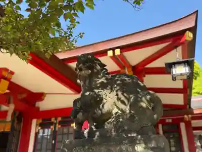 品川神社の狛犬