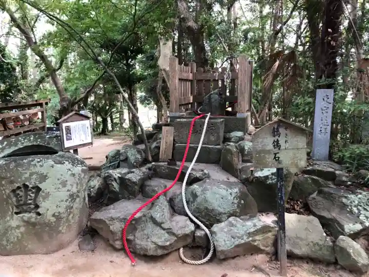 自凝島神社の手水舎