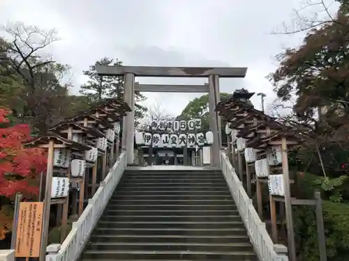 伊勢山皇大神宮の鳥居