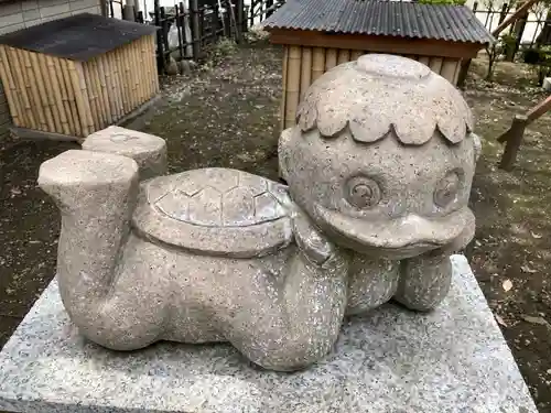 走水神社の狛犬