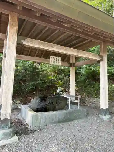 足寄神社の手水舎