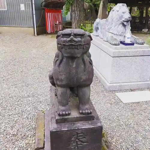 三囲神社の狛犬