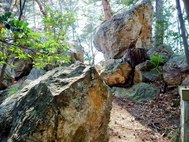 石森稲荷神社の自然