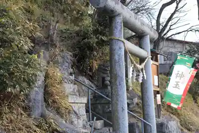 阿久津「田村神社」(郡山市阿久津町)旧社名:伊豆箱根三嶋三社の鳥居