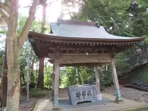 大頭龍神社の手水