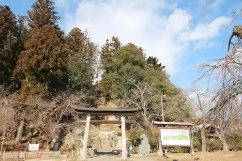 田村神社の景色