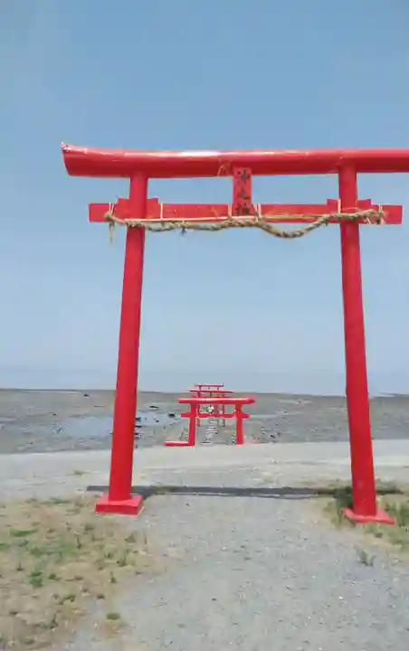 大魚神社の鳥居