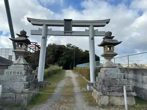 穴吹神社の鳥居