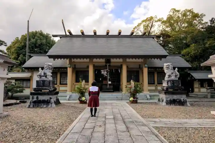 明知神明宮の本殿・本堂