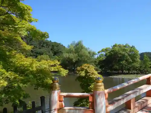 白水阿弥陀堂の庭園